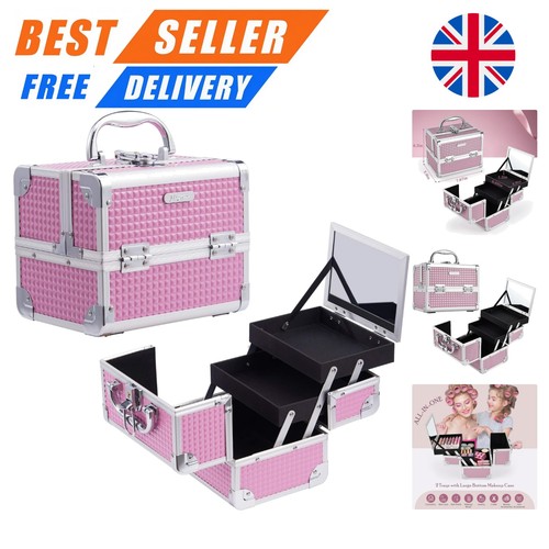 Lockable unicorn vanity case - vanity,