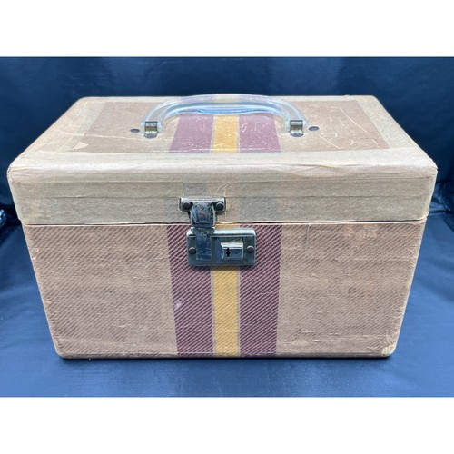 Vtg vanity case train luggage - vtg,
