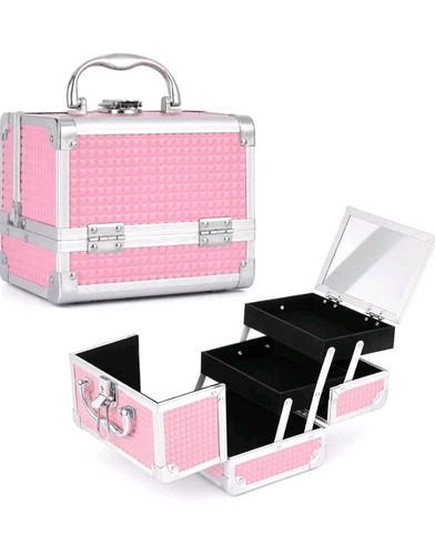 Gold makeup box - box, vanity