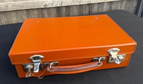 Vintage hard leather - vintage, attache