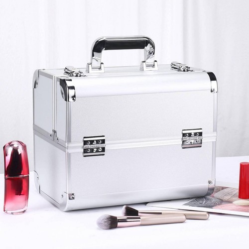 Aluminum makeup case - makeup, lockable