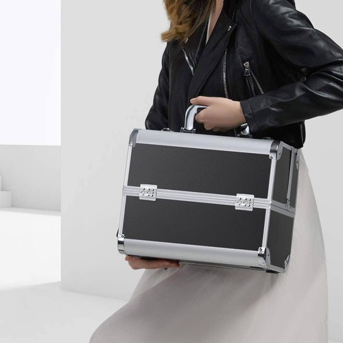 Portable makeup case trays - portable,