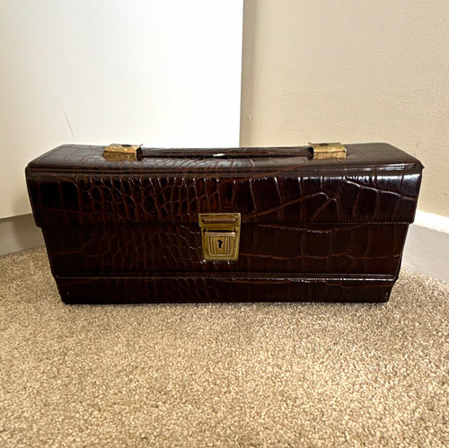 True vintage brown faux - true,