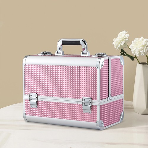 Lockable vanity case makeup - lockable,