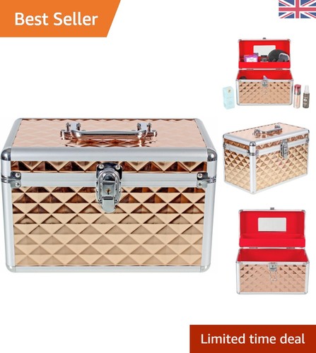 Lockable rose gold makeup - lockable,